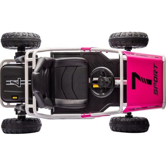 Elektrické autíčko Buggy A8812 24V růžové