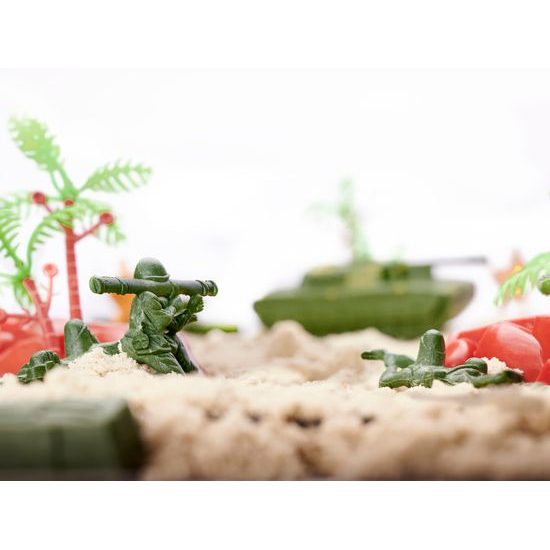 Velká sada plastových vojáčků s příslušenstvím Soldier Playset 300 kusů