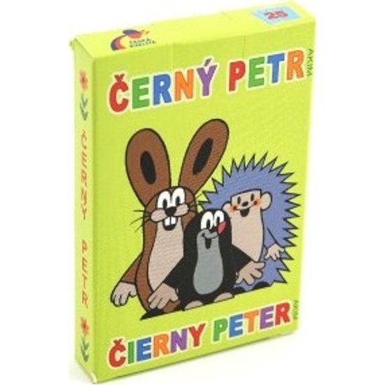 Černý Petr Krtek společenská hra