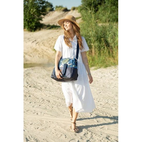 Sensillo Taška na kočárek Zvířátka šedá