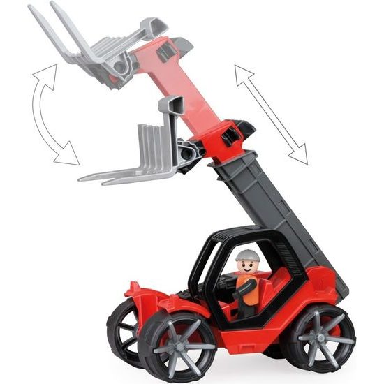 Auto Truxx 2 teleskopický nakladač s figurkou