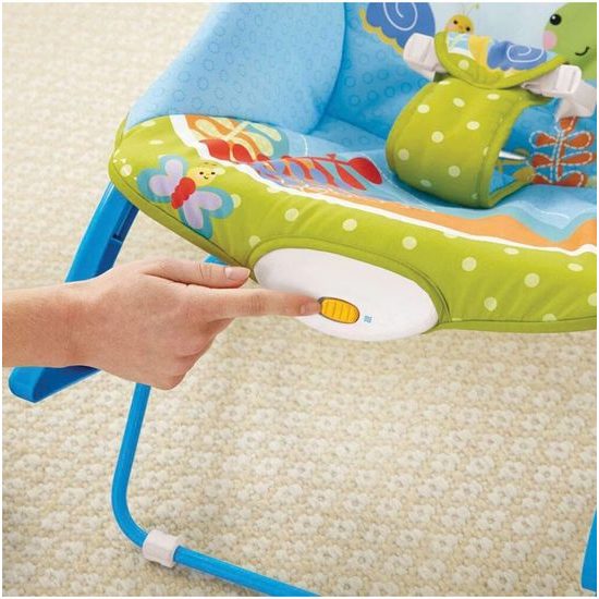 Kojenecké lehátko 3v1 s vibracemi Baby Rocker modré