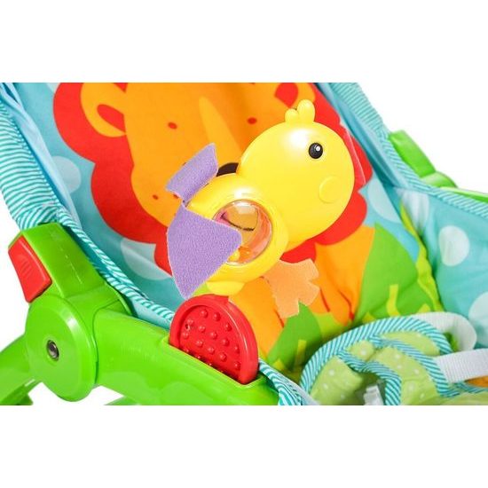 Kojenecké lehátko 3v1 s vibracemi Lion Rocker