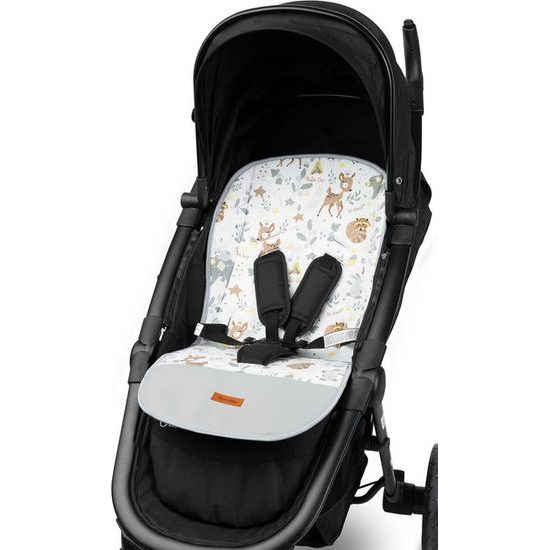 Podložka do kočárku Velvet lesní příběh