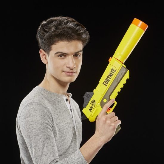 Nerf Fortnite Sneaky Springer dětská pistole na pěnové náboje
