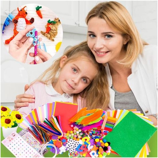 Velká kreativní sada Mega Kraft Kit - 1120 součástí