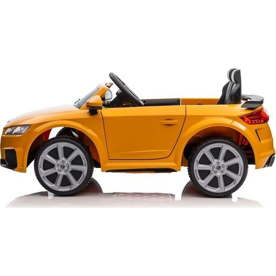 Elektrické auto Audi TTRS žluté