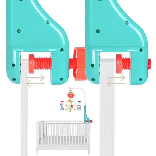 Kolotoč nad postieľku s projektorom a diaľkovým ovládaním Bed Bell