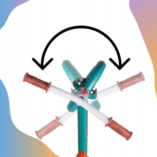 Dětské odrážedlo Trevis 12" tyrkysové