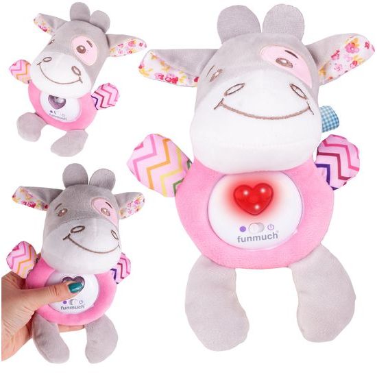 Interaktivní plyšová kravička Baby Calm