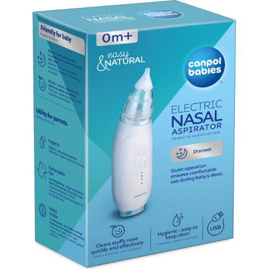 CANPOL babies Elektrická nosní odsávačka EASY&NATURAL