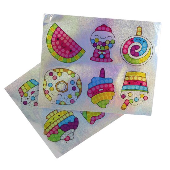 Diamantová mozaika pro děti Rose Gem - sladkosti