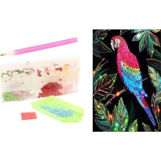 Diamantové malování s doplňky - mix druhů