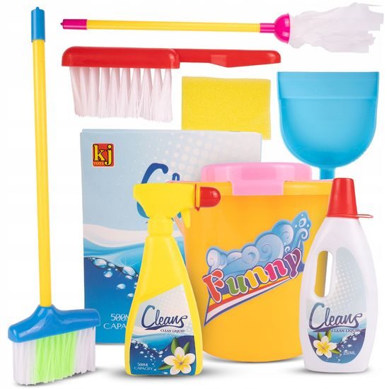 Dětský úklidový vozík s příslušenstvím Little Helper