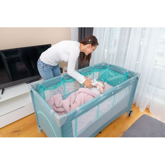 Cestovní postýlka CARETERO Basic Plus 2017 beige