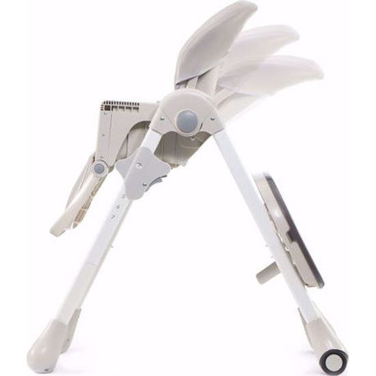 Jídelní židlička Kinderkraft Yummy šedá