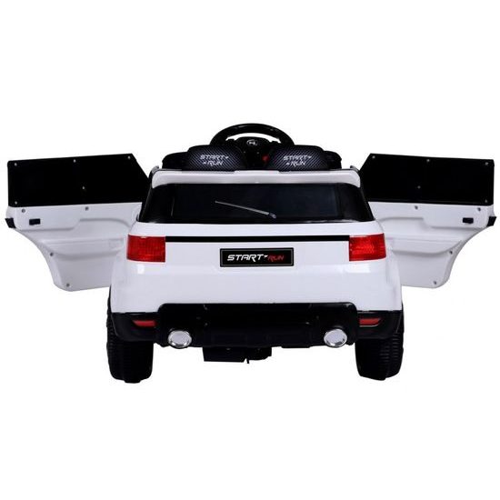 Dětské elektrické autíčko Land Rapid Racer bílé
