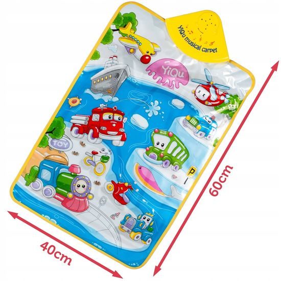 Interaktivní hrací deka Traffic Carpet