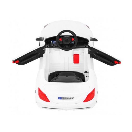 Dětské elektrické autíčko Best bílé