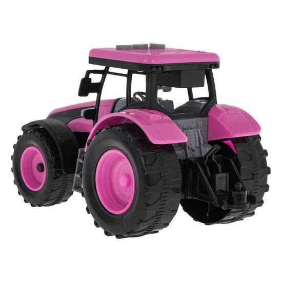 Dětský interaktivní traktor Pink Farmer