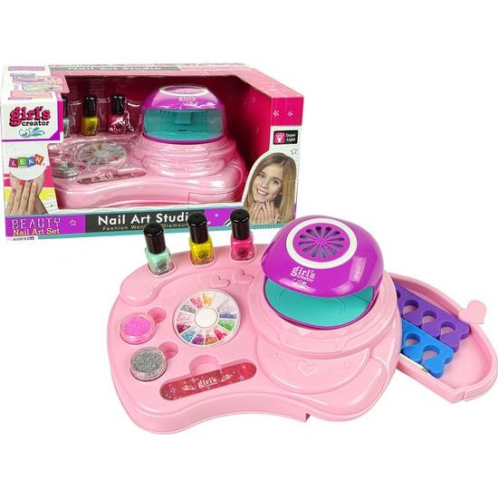 Sada laků na nehty Glitter Lamp Stickers