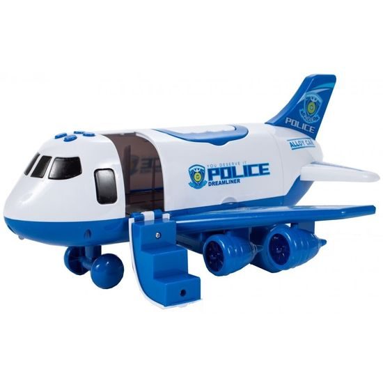 Interaktivní letadlo se světly a zvuky Police Airplane II