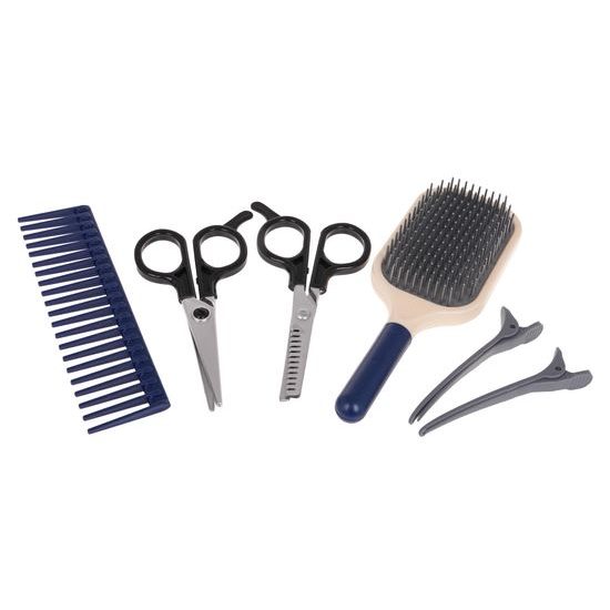 Souprava malé kadeřnice Beauty Salon - modrý