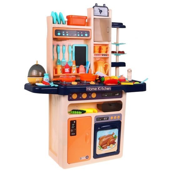 Doris dětská kuchyňka XXL se zvuky a tekoucí vodou-modrá