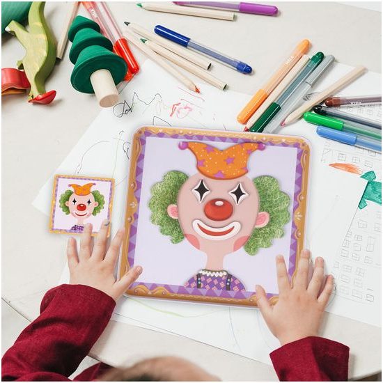 Magnetická ukládačka měnící se tváře Make Faces