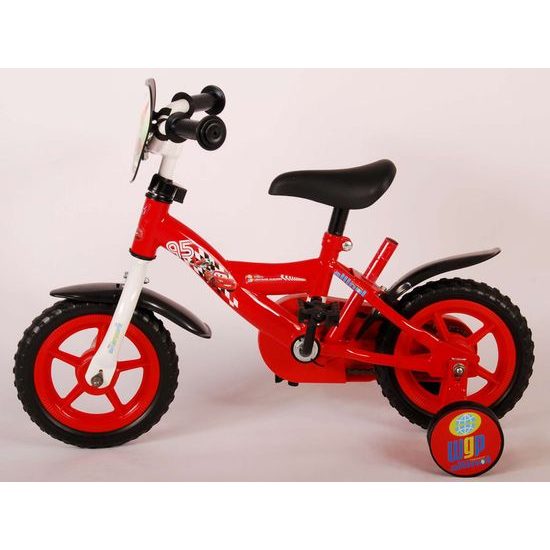 Dětské kolo s vodící tyčí Volare Disney Cars 10"