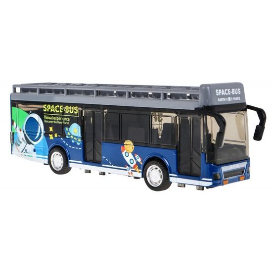 Kovový autobus na baterie Space Bus