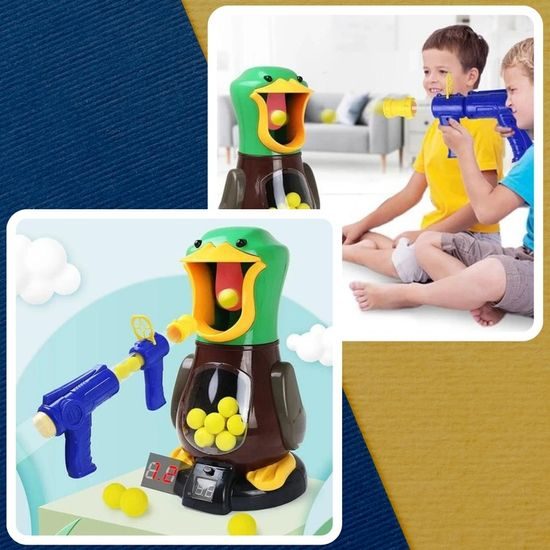 Dětská hra Hladová kachna - střelba na cíl