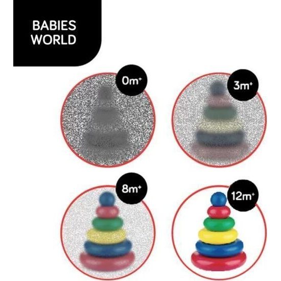 BabyOno První edukativní knížka s pískátkem Dream Team C - More Collection