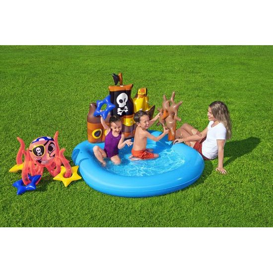 Dětský nafukovací bazén s doplňky 140x130x104cm Bestway 52211