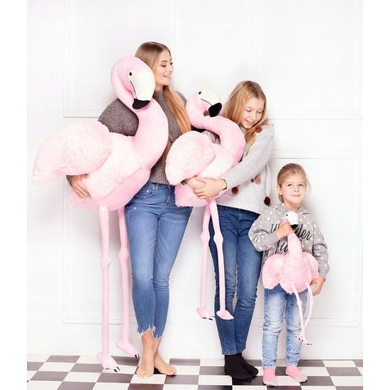 Plyšový plameňák Pinky 150 cm