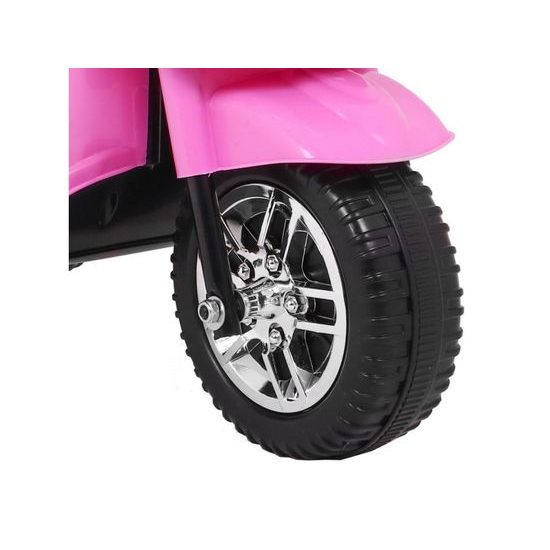 Dětská elektrická tříkolka Racing Pink