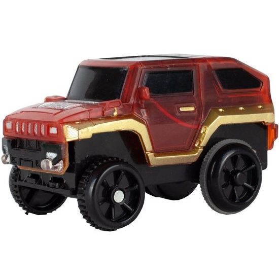 Svítící autodráha s autíčkem na baterie 123 dílků Luminous Rail