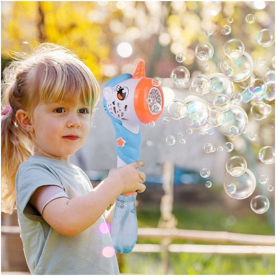 Dětský bublifuk na baterie Unicorn Bubble