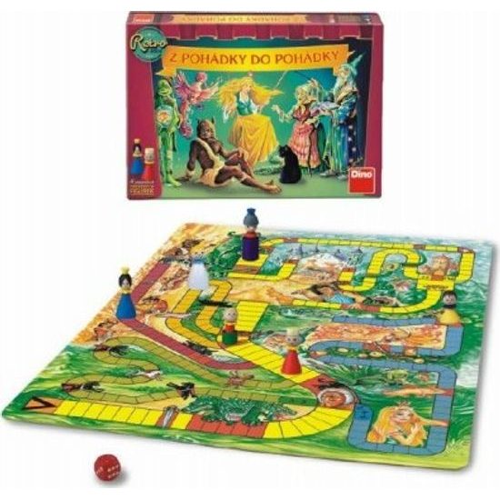 Z pohádky do pohádky retro edice - společenská hra