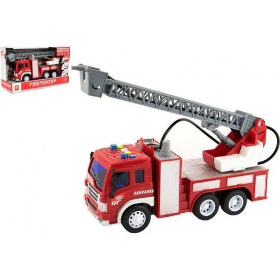 Auto hasiči - stříkací vodu - na baterie