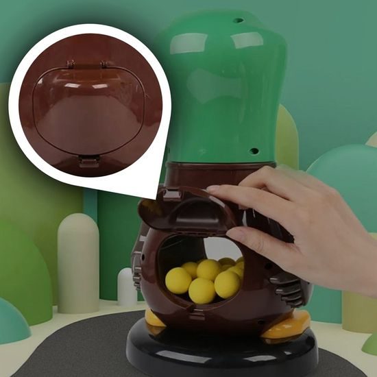 Dětská hra Hladová kachna - střelba na cíl