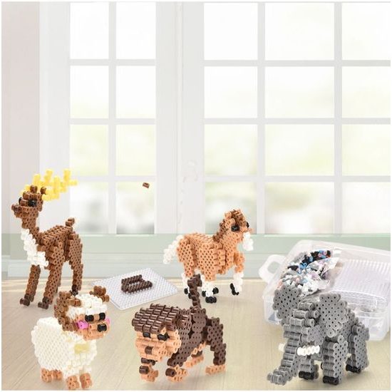 Zažehlovací korálky Iron Beads 3D Zvířátka 3000 kusů