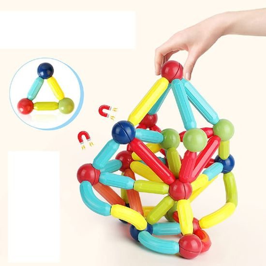 Doris magnetická stavebnice Magnet Sticks 78 dílků