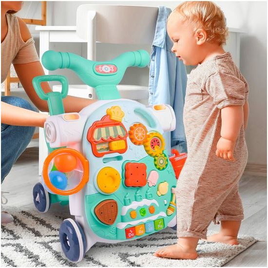 Haunger chodítko 4v1 s hracím stolečkem Active Table