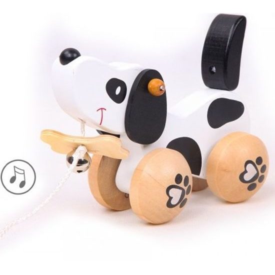 Tahací pejsek s rolničkou