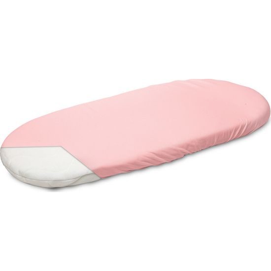 Bambusové prostěradlo do kočárku 35x75cm, růžové