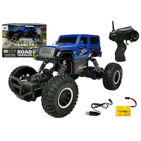 Auto na dálkové ovládání Road Truck modré 1:20