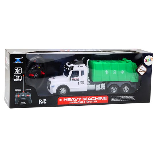 Popelářské auto na dálkové ovládání Heavy Machine