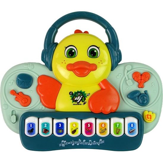 Interaktivní piano DJ kachnička