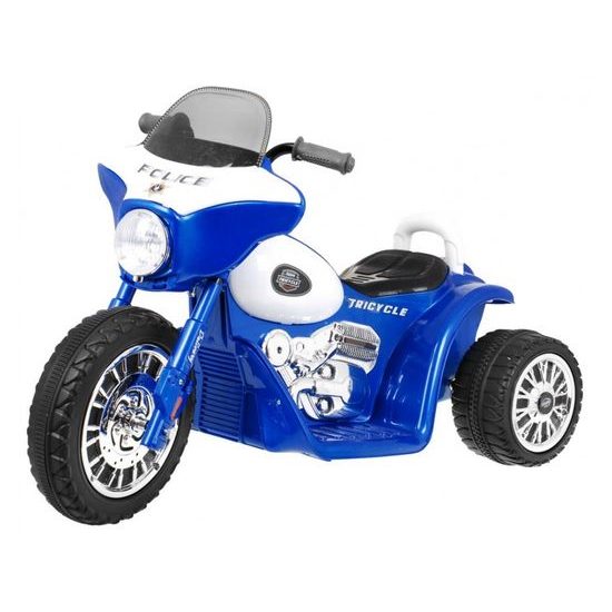 Dětská elektrická tříkolka Chopper modrá
